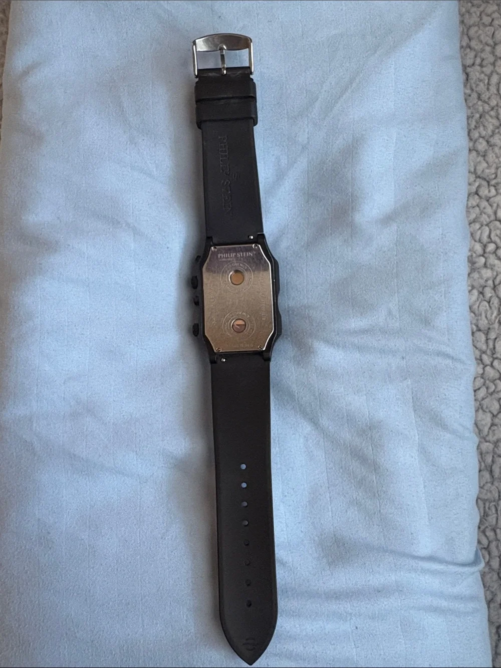 Philip Stein Black Men's Watch  Classic  Strap